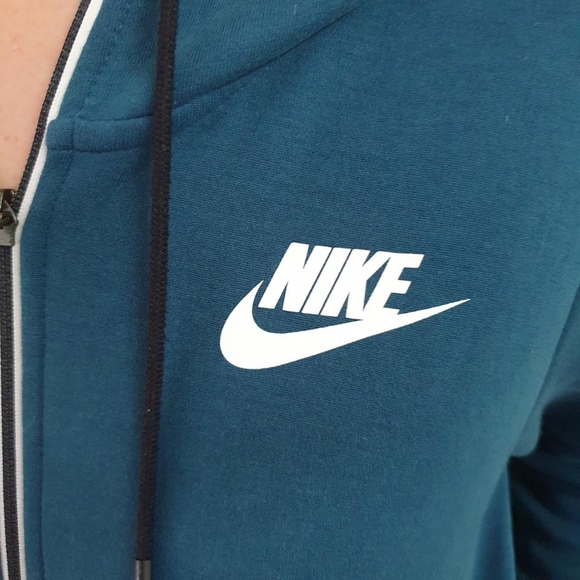 Nike running hoodieTeal GreenSize medium unisex - Picture 4 of 4